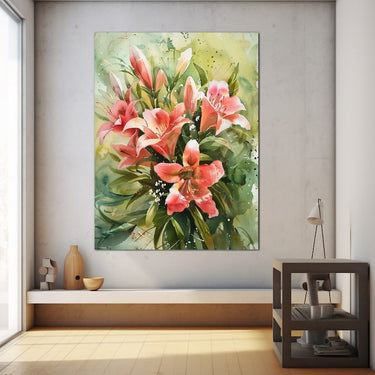 Flower Watercolor Painting